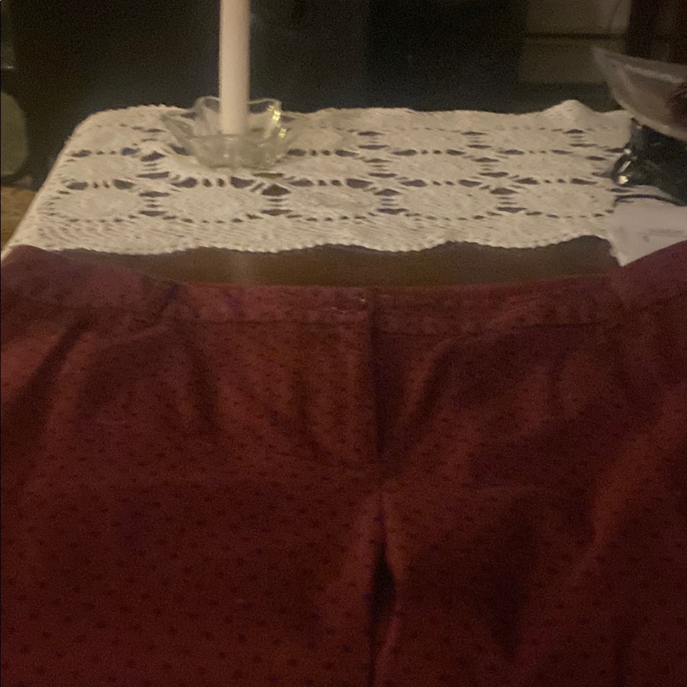 Talbots Red Trousers Elegant Pants & Jumpsuits